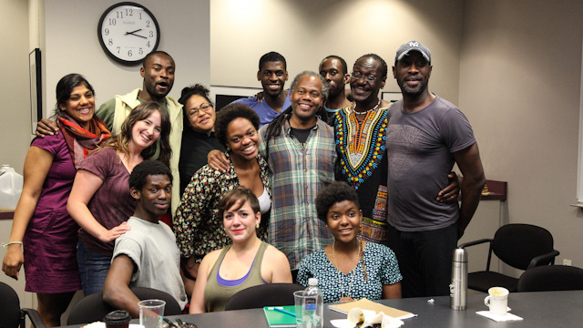 Reggie Wilson/Fist and Heel, Residency Apprentice Yeman Brown and the FSU cohort group