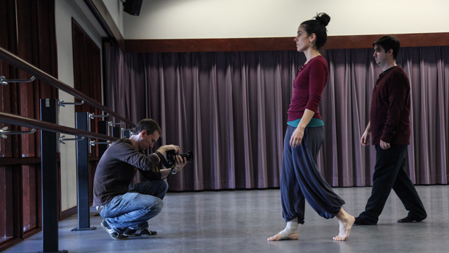 David Bagnell films Angharad Davies and Chris Yon