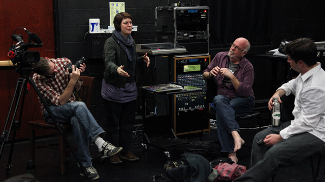 Chris Yon, Sara Smith, Dan Hurlin and David Bagnell discuss Informal Showing