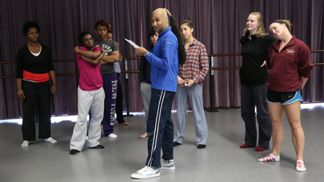 Darrell Jones leads an Observer Participant Rehearsal.