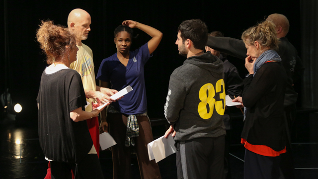 Liz Lerman guides rehearsal