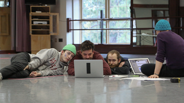 Mickey Mahar, Miguel Gutierrez, Alex Rodabaugh and Lenore Doxsee