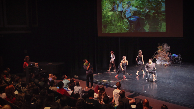 Informal Showing: AXIS dancers share materials developed with Sigman during School of Dance Forum