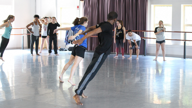 Yeman Brown teaches Fist and Heel master class