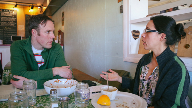 Chris Schlichting in conversation with Dr. Jeannine Murray-Román