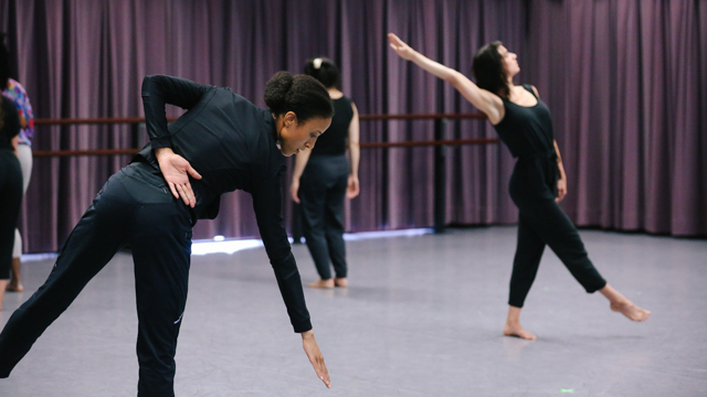 Dancers performing <i>Iron Jane</i>