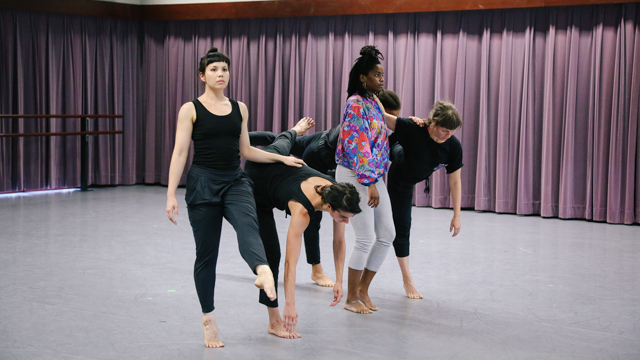 Dancers performing Donna Uchizono’s <i>Iron Jane</i>