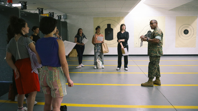 Research with Leon High School JROTC's Gunnery Sergeant Anthony Reaves