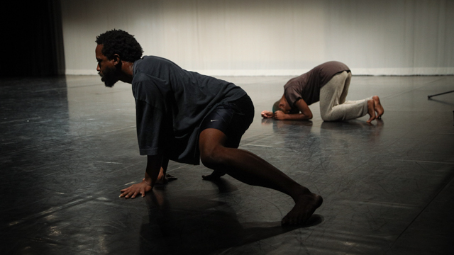 keyon gaskin and Katrina Reid performing during the Work-in-Progress showing