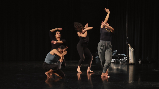 Chatterjea with collaborators Alexandra Eady, Lizzette Chapa, and Kealoha Ferreira