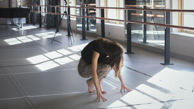 Kotze in studio. Photo by Chris Cameron.