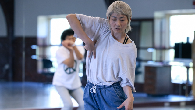 Yamazaki and Nishimura rehearse <em>I, Ghost, the, Other (self), or You</em>