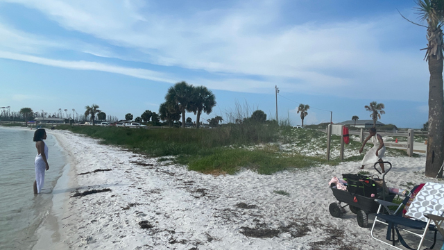 Love-Roney and love rehearse at Cape San Blas