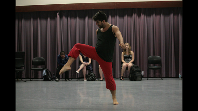 Miguel Gutierrez performs as part of Informal Showing.