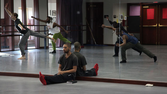 Abraham observes <i>Boyz N The Hood: Pavement</i> rehearsal